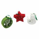 OKRASEK ZA JELKO GLOSSTYLE LUČKA IZ FILCA 12 CM SORTIRANO 12X4X12 CM