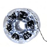LUČKE 1000 LED, HLADNO BELA, Č 80 M, 8 FUNKCIJ