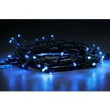 LUČKE 208 LED, MODRE, Z 10.4 M, 8 FUNKCIJ