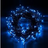 LUČKE 320 LED, MODRE, Č 16 M, 8 FUNKCIJ