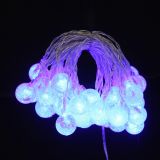 LUČKE 40 LED KROGLICE 2.5 CM HLADNO BELA, T, 5.85 M