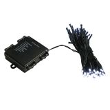 LUČKE 80 LED HLADNO BELA, Č 8 M, BATERIJA, 8 FUNKCIJ