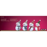 LUČKE DECORIS SNEŽAK Z LED LUČKO SORTIRANO