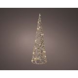 LUČKE DECORIS STOŽEC 12X40 CM, KOVINSKI LED 20 L