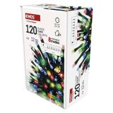 LUČKE EMOS LED 12 M ZUN./NOTR. MULTICOLOR, PROGR., ČAS.