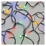 LUČKE EMOS LED KROGLICE 8M ZUN./NOT. MULTICOLOR, PROGR., ČAS.