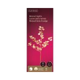 LUČKE LED VEJA CEKINČKI 75 CM 15 L ZLATA 2X AA