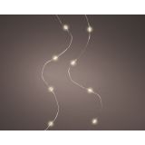LUČKE LUMINEO STRING TOPLO BELE 100 LUČK, 495 CM, IP44