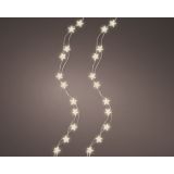 LUČKE LUMINEO STRING TOPLO BELE ZVEZDE 40 LUČK 195 CM