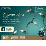 LUČKE LUMINEO VINTAGE 120L, TOPLO BEL Z 1190 CM, 8 FUNK., UTRIP.