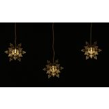 LUČKE MQ 10 LED LUČK, SNEŽINKE TOPLO BELE