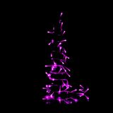 LUČKE MQ 120 LED 5 MM ROZA S PROGRAMATORJEM 31V IP44