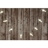 LUČKE MQ 20 LED ŠČIPALK TOPLO BELE BARVE