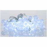 LUČKE MQ 40 LED KROGLICE 2.5 CM BELE Z MEHURČKI