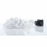 LUČKE MQ 40 LED KROGLICE 2.5 CM BELE Z MEHURČKI