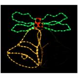 LUČKE MQ DVOJNI LED ZVONEC 83X73 CM(V) EFEKT ZVONJENJA