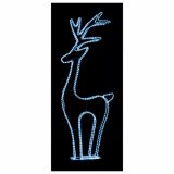 LUČKE MQ JELEN LED 200X76X16 CM BELE BARVE