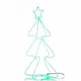 LUČKE MQ JELKA 3D LED ZELENA 120 CM( V) SVETLOBNA CEV