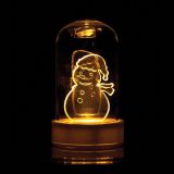 LUČKE MQ LED ČAJNA Z MOTIVOM TOPLO BELA BATERIJSKA