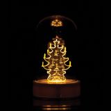 LUČKE MQ LED ČAJNA Z MOTIVOM TOPLO BELA BATERIJSKA