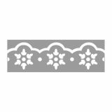 LUKNJAČ,ŠTAMPILJKA,ŠABLON RAYHER LUKNJAČ BORDURA CVETLIČNI VAL