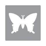 LUKNJAČ,ŠTAMPILJKA,ŠABLON RAYHER LUKNJAČ, METULJ IZSEK 1.6 CM