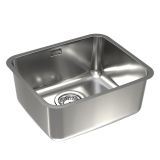 NERJAVNO POMIVALNO KORITO ALVEUS LUNO 20, SATIN 340X400 MM