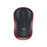 MIŠKA/KAZALNIK LOGITECH M185 BREZŽIČNA,RDEČA