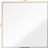 MAGNETNA TABLA NOBO TABLE 120X120 ESSENCE STEEL 1915449