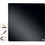 MAGNETNA TABLA NOBO TABLE QUARTER 36X36 CM ČRNA 1903774