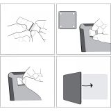 MAGNETNA TABLA NOBO TABLE QUARTER 58.5X19 CM PLANER TEDENSKI 1903780