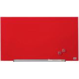 MAGNETNA TABLA NOBO TABLE STEKLENA 67.7X38.1 CM DIAMOND RDEČA 1905183
