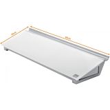 MAGNETNA TABLA NOBO TABLE STEKLENA NAMIZ S PREDALOM 45.8X6X14 CM 1905174