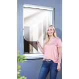 PRIBOR SCHELLENBERG MAGNETNI OKVIR ZA OKNO Z ZAŠČITNO PROTI INSEKTOM IN CVETNEMU PRAHU 100X120 CM BEL