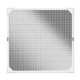 PRIBOR SCHELLENBERG MAGNETNI OKVIR ZA OKNO Z ZAŠČITNO PROTI INSEKTOM IN CVETNEMU PRAHU 100X120 CM BEL