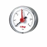 MANOMETER ITAP 50 0-6 BAR ART. 483R 6.35 MM (1/4) PRIK. ZADAJ