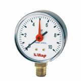 MANOMETER ITAP 63 0-10 BAR ART. 482 6.35 MM (1/4)