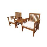 LESENA VRTNA GARNITURA MQ MARBELLA BISTRO SET