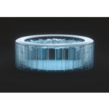 MASAŽNI BAZEN INTEX GREYSTONE DELUXE SQUARE ZA 4 OSEBE