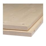 MASIVNA LEPLJENA PLOŠČA SCHWEIGHOFER SMREKA 1000X400X18 MM STANDARD, B/C KVALITETA