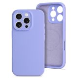 MAT LIQUID SILIKONSKI OVITEK Z MAGSAFE ZA IPHONE 16 PRO MAX - VIJOLA