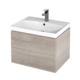 UMIVALNIŠKA ENOTA CERSANIT CITY 60 SIVI HRAST 2 PREDALA 59X45X43