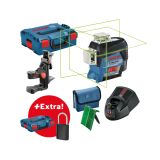 MERILNO ORODJE BOSCH GLL 3-80 CG + BM1 + L-BOX SMART LOCK
