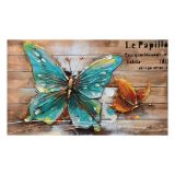 SLIKA BIVA METULJ 54X90 CM RAZLIČNA DEKORJA