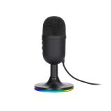 MIKROFON MARVO MIC-06 BK RGB ČRN