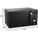 MIKROVALOVNA PEČICA AIWA AMW-202DG/BK
