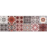 STENSKA PLOŠČICA CERAMICA KONSKIE MILANO PATCHWORK INSERTO 25X75 DEKOR, MILANO