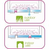 PE ZUNANJI LONEC DEROMA MILLENIUM 79X30,VIŠ 29 CM ANTRACIT