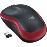 MIŠKA/KAZALNIK LOGITECH BREZŽ OPTIČNA NOTEBOOK M185 RED