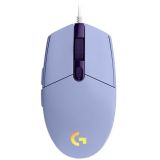 MIŠKA/KAZALNIK LOGITECH G102 LIGHTSYNC, VIJOLIČNA